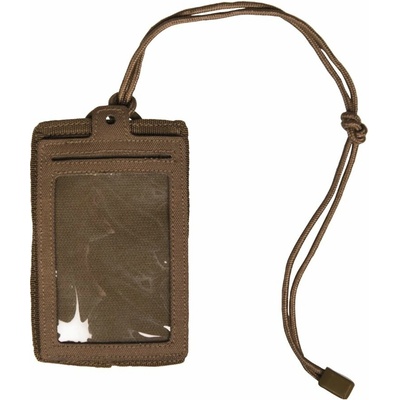Mil-tec ID na doklady so suchým zipsom dark coyote