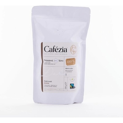 Cafézia Dark roast moka BIO 250 g