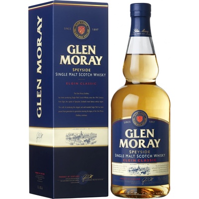 Glen Moray Classic 40% 0,7 l (holá láhev)