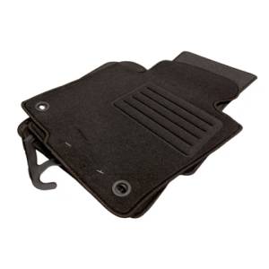 CarMart Мокетни стелки за VW Passat B6 / B7 / 3С (2005-2014) - с елипсовидни щипки