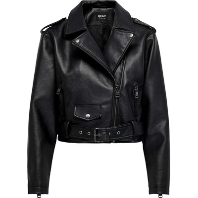 ONLY Яке onllouie faux leahter biker otw