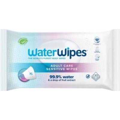 WaterWipes BIO Adult Care Sensitive Wipes vlhčené obrúsky pre dospelých XL 30 ks