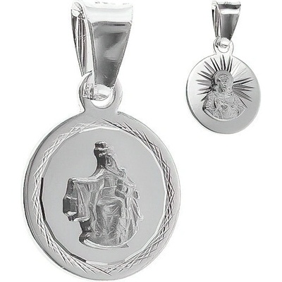 Argento Stříbrný přívěsek Škapulíř 85392