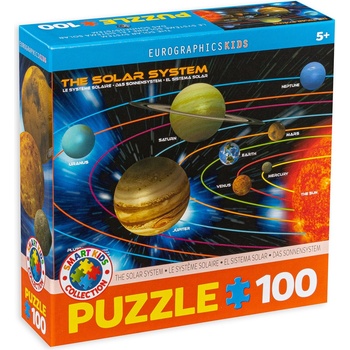 EUROGRAPHICS Пъзел Eurographics от 100 части - Слънчевата система (61001009)