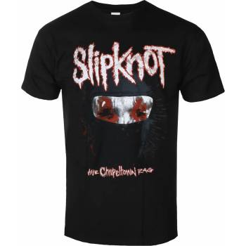 ROCK OFF мъжка тениска Slipknot - Chapeltown Rag Mask- Черен - ROCK OFF - SKTS76MB