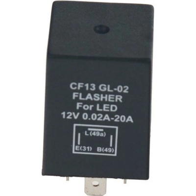 Přerušovač blinkrů LED, 12V,0,02-20A pro evropské vozy - 46051