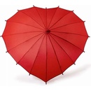 Dáždniky Dáždnik srdce červený