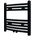 vidaXL 480x480 mm curved black (141912)