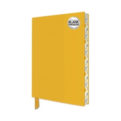 Flame Tree Publishing Sunny Yellow Blank Artisan Notebook (Flame Tree Journals) | Flame Tree Studio