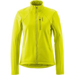 Gonso Дамско ветрозащитно яке за колоездене Gonso Women's Adventure Jacket Softshell Cycling jacket - Safety Yellow - размер 38 (EU) (151-0663-0413)