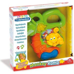 Clementoni Дрънкалка на маймунки Clementoni 13 x 14 см 14487