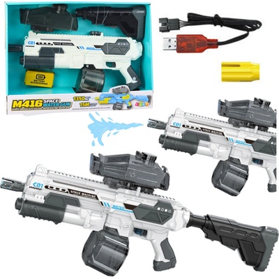 LEAN Toys Puška M16 Vesmírná Vodní Elektrická 1350 ml