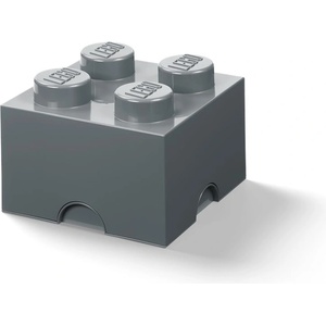 LEGO® Детска тъмносива кутия за съхранение Square - LEGO® (40031754)