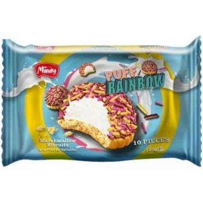 Mindy marshmallow puff rainbow 120 g