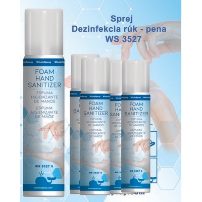 WS SPRAY Dezinfekčná pena WS 35271 ks Hand Sanitizer sprej 200 ml 5ks