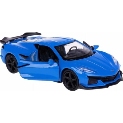 Welly Chevrolet Corvette 2023 modrá 1:34