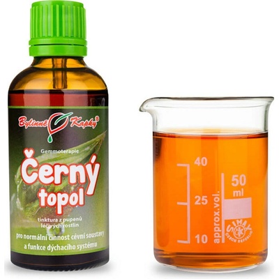 Topoľ čierny púčiky gemmoterapie 50 ml