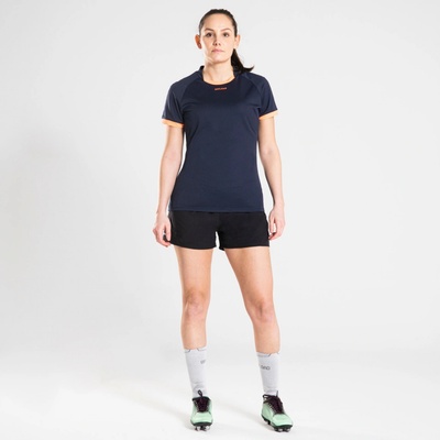 Offload dámské ragbyové kraťasy R500 černá