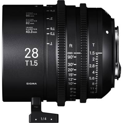 SIGMA CINE 28mm T1.5 FF FL FVE METRIC Fully Luminous Sony E-mount