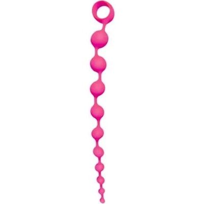Guilty China Анална броеница от Медицински силикон "fab pink" 35 см