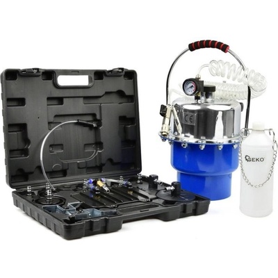 Geko G02734 Sada na odvzdušnění brzd a výměnu brzdové kapaliny pneumatická