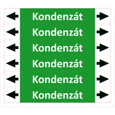 Nadrzenapalivo.cz Značení potrubí ISO 20560, kondenzát PZAL 008657