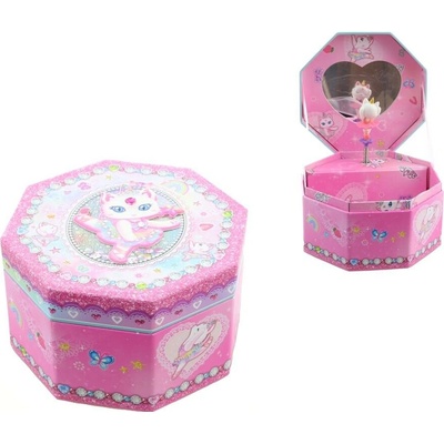 Lamps Hrací skříňka šperkovnice baletka 12 x 8 x 12 cm