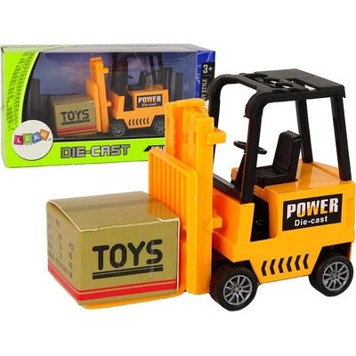 Mamido Vysokozdvižný vozík s třecím pohonem oranžový