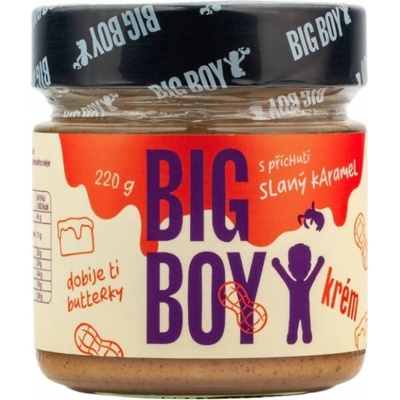 Big Boy Arašidový krém s karamelom a himalájskou soľou 220 g