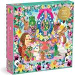 Mudpuppy Egg cellent day 500pc foil family puzzle | mudpuppy