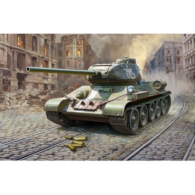 Zvezda Soviet Medium Tank T 34 85 3687 1:35 – Zbozi.Blesk.cz