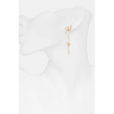 Guess Обици Женски от неръждаема стомана BORBOLETA (JUBE06.128JW)