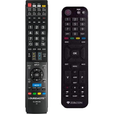 GENERAL Zircon air hbbtv, air t2 + управление на телевизор (мини телевизор) - дистанционно управление дубликат (air hbbtv, air t2 + управление на телевизор (мини телевизор))