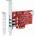 inateck PCIe Kart USB 3.2 G2 2 USB C 6 USB A Ports 16 Gbps (KU8212_BLACK)