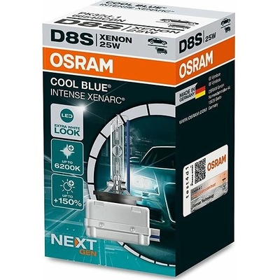 Osram xenonová výbojka D8S XENARC Cool Blue Intense NextGeneration 6200K