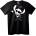 NOONEBRAND Тениска Stitch x Jack Skellington Хелоуин - 2XL, Black