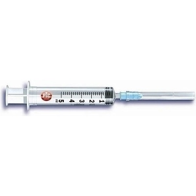 PIC Стерилизирани спринцовки с игли 1 ml 27G 100 броя