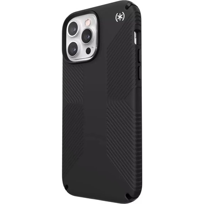 Speck Калъф Speck - Presidio 2 Grip, iPhone 13 Pro Max/12 Pro Max, черен/бял (141735-D143)