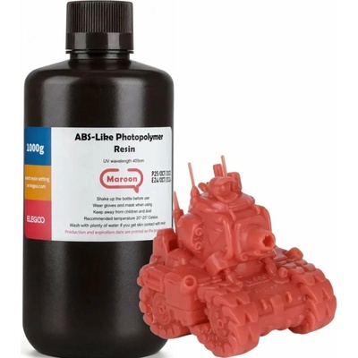 ELEGOO ABS-like Resin 1KG Maroon 50.103.0113
