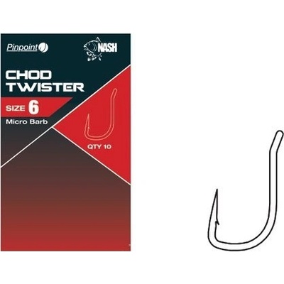 Kevin Nash Pinpoint Chod Twister Micro Barbed veľ.8 10ks