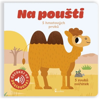 Na poušti - Dotykové a zvukové leporelo
