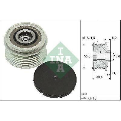 Předstihová spojka Schaeffler INA 535 0357 10