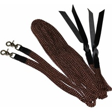 Lakota pletené rény so snap hákmi BLACK | BROWN | TAN Hnedá