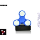 Fidget spinnery Fidget spinner Svítící MODRÝ