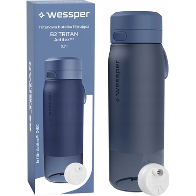 Wessper B2 Tritan Actitex 0,7 l modrá