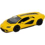 Kinsmart Метална количка Kinsmart - Lamborghini Countach LPI 800-4, 1: 36, жълта (61129)