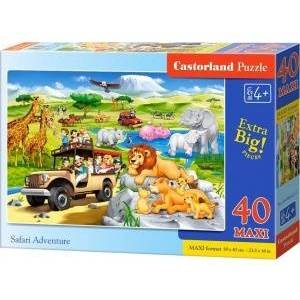 Castorland Puzzle 40 pcs. MAXI Safari Adventure