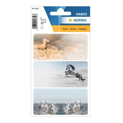 HERMA Herma: Етикет на брошура "Prancing horses