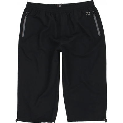 ADAMO nohavice pánske OSKAR CAPRIHOSE 159903 šortky čierna