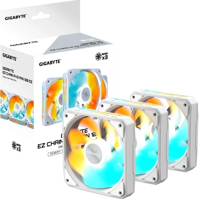 Gigabyte EZ CHAIN RVS FAN 3-PACK GP-GBT EZRVSFAN1203 ICE